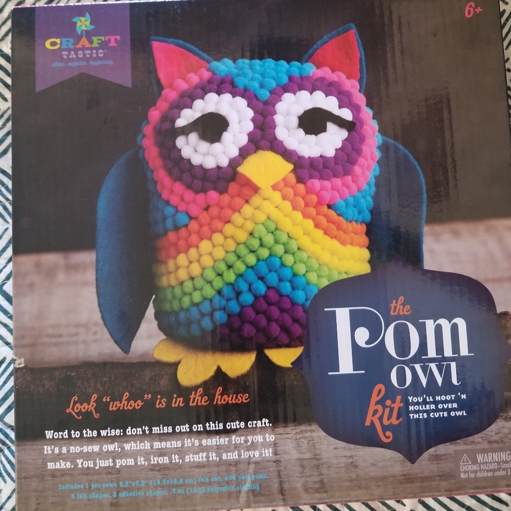 Ann Williams Group Craft-tastic Pom Owl Kit